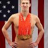 Michael Phelps creating a new Olympic Record